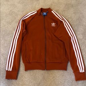 Adidas Track Jacket - Burnt Orange